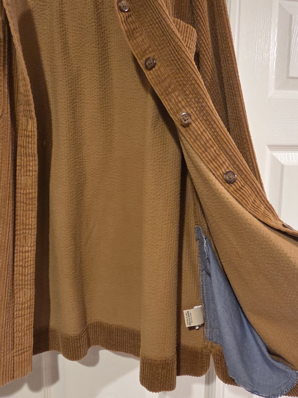 L.L. Bean Men’s Corduroy Overshirt Jacket - Brown - Picture 5 of 7